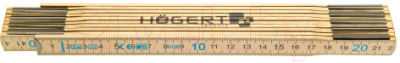 Складной метр Hoegert HT4M261-D (1м)