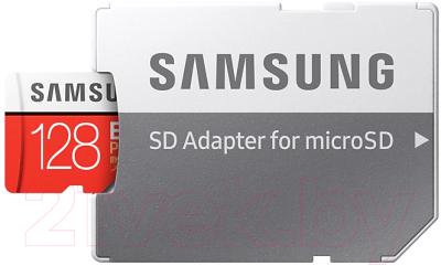 Карта памяти Samsung Evo Plus MicroSD 128GB (MB-MC128HA/RU)