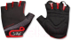 Велоперчатки Indigo SB-01-8203 (M, черный/красный) - 
