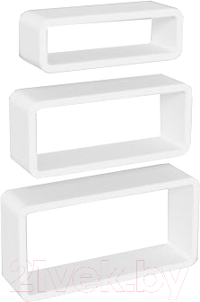 Комплект полок Domax FOS 100 Set of Shelves / 67101 (белый)