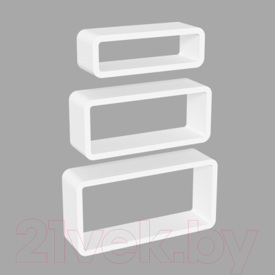 Комплект полок Domax FOS 100 Set of Shelves / 67101 (белый)