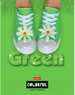 

Тетрадь Hatber, Green / 120ТК5В1-23139