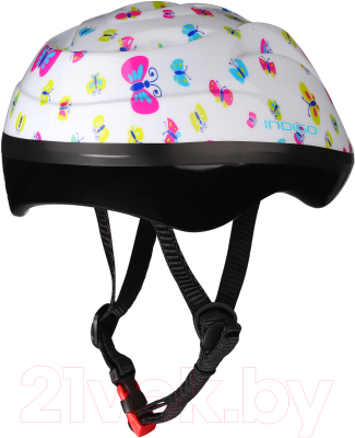 Защитный шлем Indigo Butterfly IN071 (M, белый)
