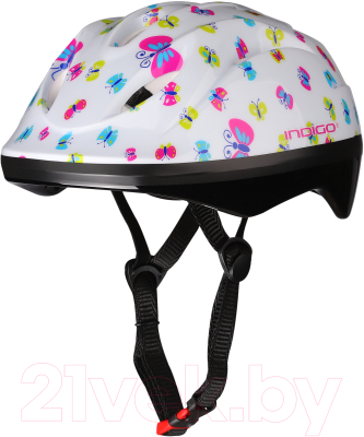 Защитный шлем Indigo Butterfly IN071 (S, белый)