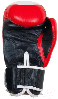 Боксерские перчатки Indigo PS- 789 (14oz ,красный/черный/белый)