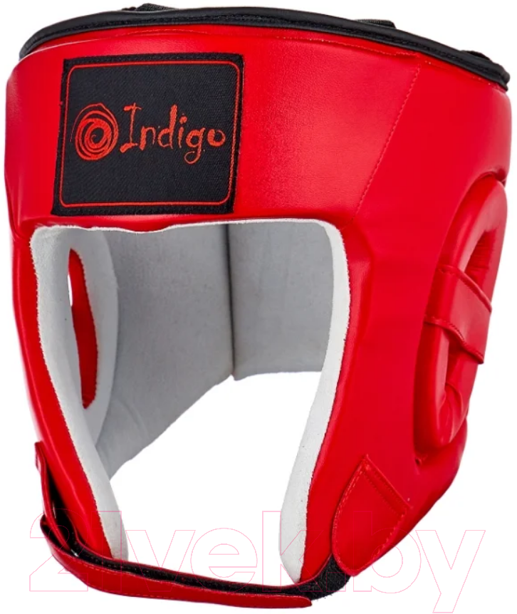 Боксерский шлем Indigo Sport PS-827 (S, красный)