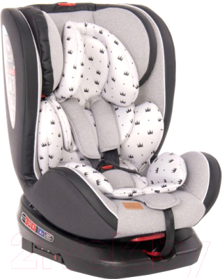 Автокресло Lorelli Nebula Isofix Grey Crowns / 10071382094