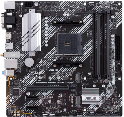

Материнская плата Asus, Prime B550M-A (Wi-Fi)