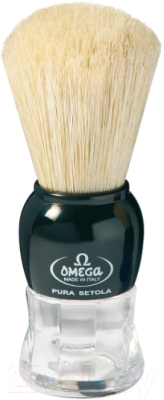 Помазок для бритья OMEGA 10072  (черный)