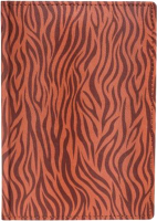 Ежедневник Hatber Ляссе Zebra / 176Ед5-04804 (коричневый) - 