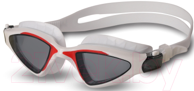 Очки для плавания Indigo Neon / GS20-1 (белый/красный)