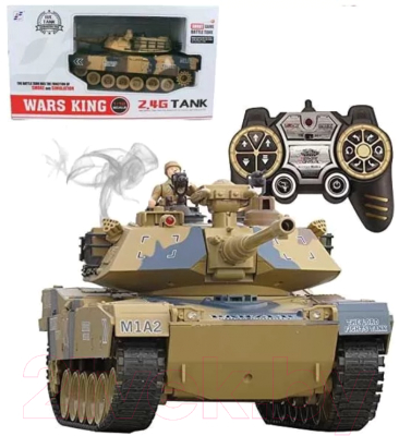 Радиоуправляемая игрушка Huan Qi Танк War King / 789-2