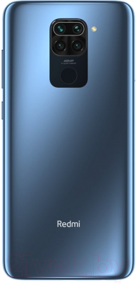 Смартфон Xiaomi Redmi Note 9 3GB/64GB без NFC (полуночный серый)