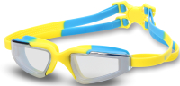 Очки для плавания Indigo Grapes / S997M (желтый/голубой) - 