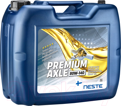 

Трансмиссионное масло Neste, Premium Axle 80W140 / 214820
