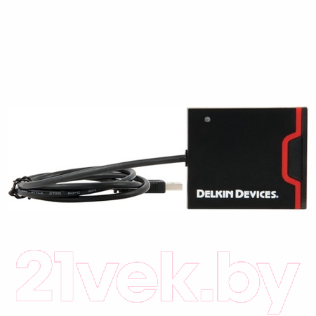 Картридер Delkin USB 3.0 Dual Slot SD UHS-II/CF UDMA7 Reader (DDREADER-44)