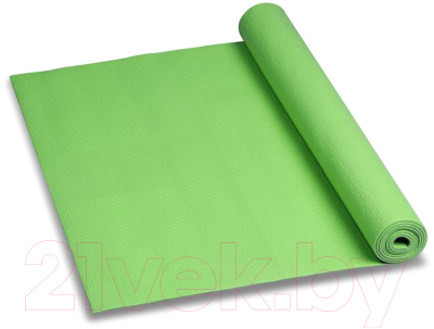 Коврик для йоги и фитнеса Indigo PVC YG03 (зеленый)