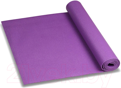 Коврик для йоги и фитнеса Indigo PVC YG06 (фиолетовый)
