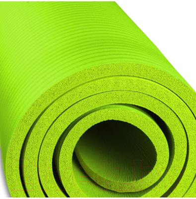 Коврик для йоги и фитнеса Indigo NBR IN104 (зеленый)