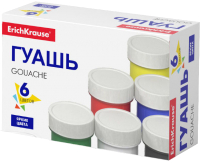 Гуашь Erich Krause Basic / 50543 (6цв) - 