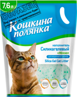 

Наполнитель для туалета Кошкина Полянка, Силикагелевый с ароматом яблока / 0120