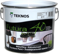 

Краска Teknos, Futura 40 Base 3