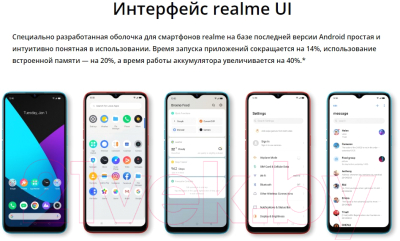 Смартфон Realme C3 3/64GB / RMX2020 (красный)