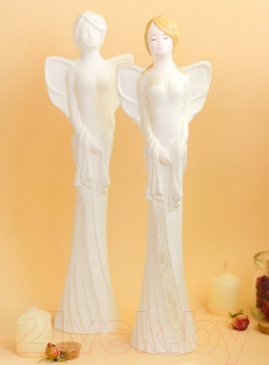 Статуэтка Нашы майстры Ангел-девушка / 1035 (декорированная)