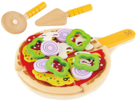 Набор игрушечной посуды, Домашняя пицца / E3129-HP, Hape  - купить