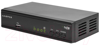 

Тюнер цифрового телевидения Harper, HDT2-2030 DVB-T2