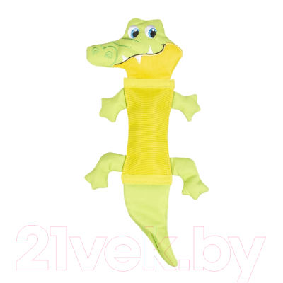 Игрушка для собак Duvo Plus Крокодил Коби / 11517/DV (зеленый)