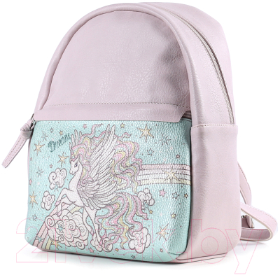 Детский рюкзак Galanteya 43819 / 9с4043к45 N129 (розовый/цветной)