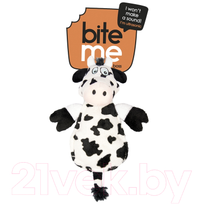 Игрушка для собак Duvo Plus Корова Конни / 171340/DV (белый/черный)