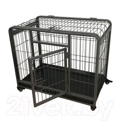 Клетка для животных Duvo Plus Heavy Duty Crate 10661/DV (черный)