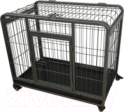 Клетка для животных Duvo Plus Heavy Duty Crate 10662/DV (черный)