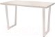 Обеденный стол Millwood Лофт Уэльс Л 120x70x75 (дуб белый Craft/металл белый) - 