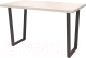 Обеденный стол Millwood Лофт Уэльс Л 120x70x75 (дуб белый Craft/металл черный) - 