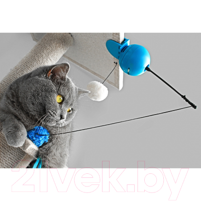 Игрушка для кошек EBI Foxy / 699/441459 (голубой)