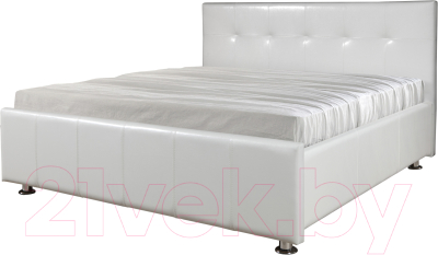 Полуторная кровать Мебель-Парк Диана 200x140 (светлый)