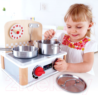 Кухонная плита игрушечная Hape 2 в 1 / E3151-HP