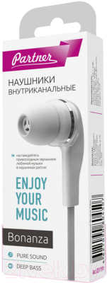 Изображение товара Наушники Olmio Bonanza 031191 (белый)