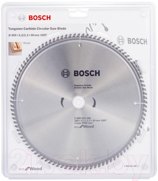 Пильный диск Bosch 2.608.644.386