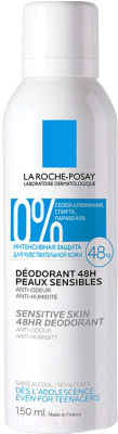 

Дезодорант-спрей La Roche-Posay, Для чувствительной кожи 48ч