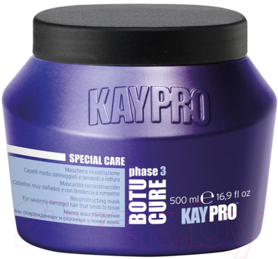 Маска для волос Kaypro Special Care Botu-Cure для сильно поврежденных волос (500мл)