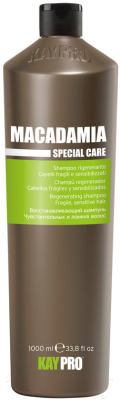 Шампунь для волос Kaypro Special Care Macadamia для ломких и чувствительных волос (1л)