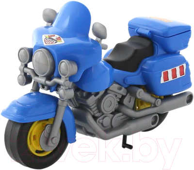Мотоцикл игрушечный Полесье полицейский Харлей / 8947 - товар по цвету не маркируется