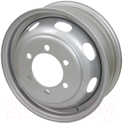 Штампованный диск Trebl 3302 16x5.5" 6x170мм DIA 130.1мм ET 105мм Silver