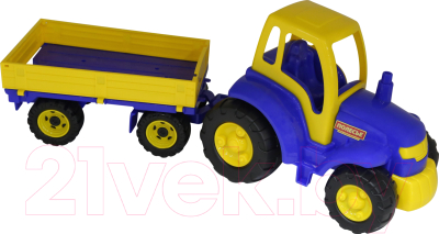 Трактор игрушечный Полесье Чемпион / 0551 - товар по цвету не маркируется