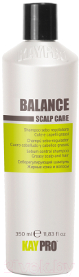 Шампунь для волос Kaypro Scalp Care Balance cебум-контроль для жирной кожи головы и волос (350мл)