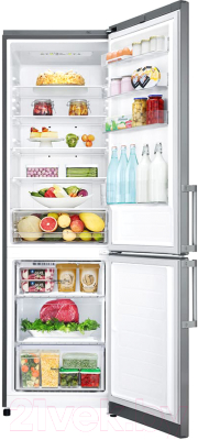 Холодильник с морозильником LG GA-B499YLJL